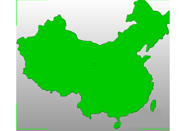 立体中国地图3d打印模型 免费下载