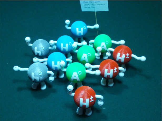 希格斯波色子3d打印模型 免费下载