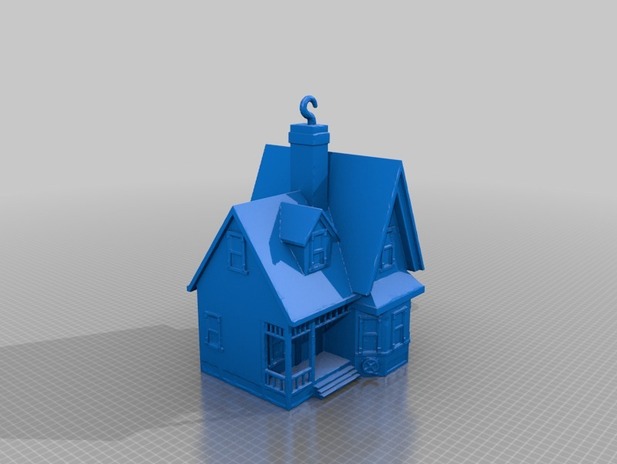 童话屋3d打印模型 免费下载