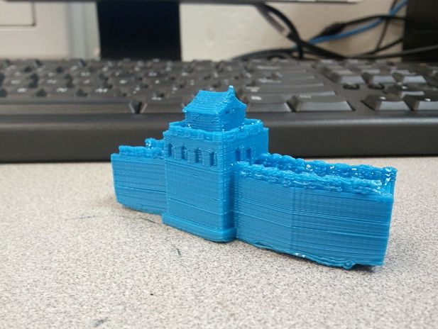 中国长城3d打印模型 免费下载