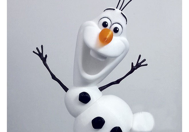 冰雪奇缘-雪宝3d打印模型 免费下载