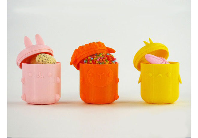 宠物收纳罐3d打印模型 免费下载