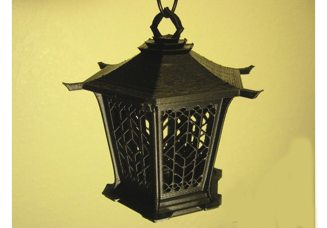 中式灯笼3d打印模型 免费下载