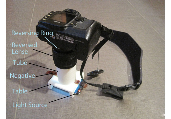 尼康交卷底片扫描仪3d打印模型 免费下载