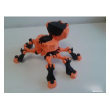 机器蜘蛛 3d打印模型 免费下载