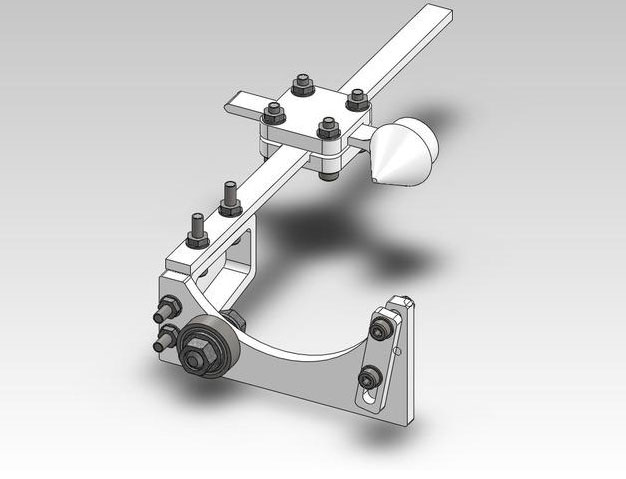玻璃瓶切割夹具3d打印模型 免费下载