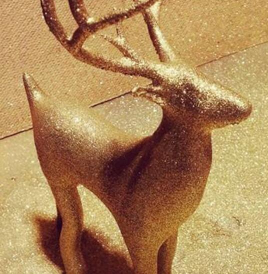 圣诞老人的麋鹿3d打印模型 免费下载