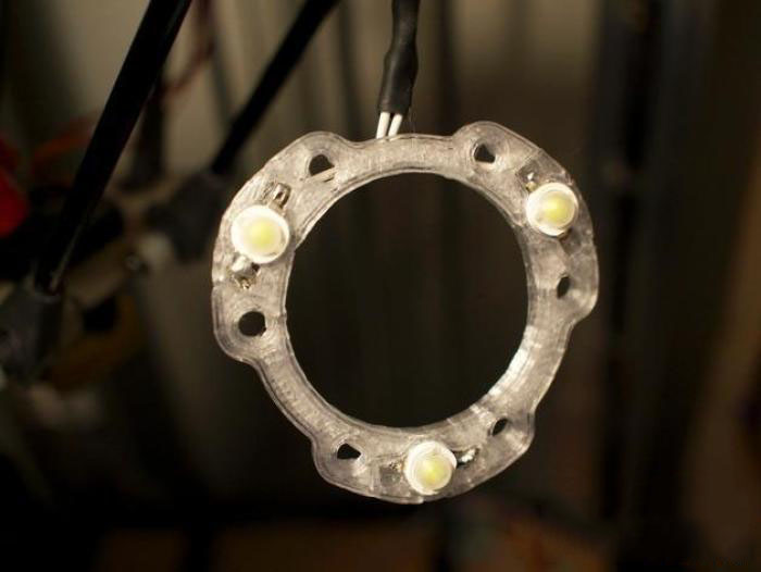 led灯环3d打印模型 免费下载