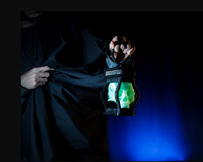 万圣节鬼灯3d打印模型 免费下载