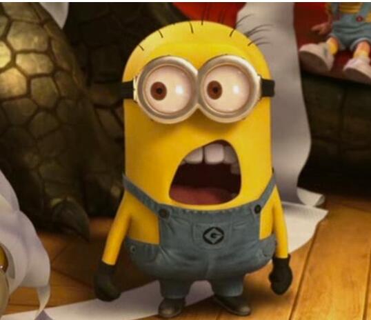 惊讶小黄人3d打印模型 免费下载