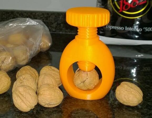 核桃夹子3d打印模型 免费下载