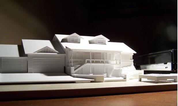 现代房屋构造3d打印模型 免费下载