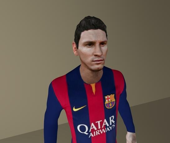 梅西3d打印模型 免费下载