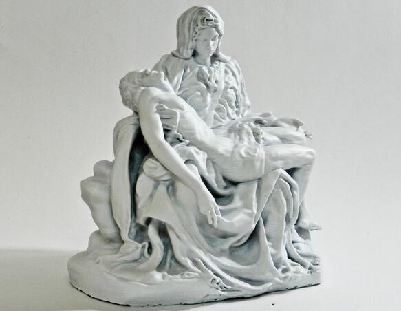 圣母哀痛3d打印模型 免费下载