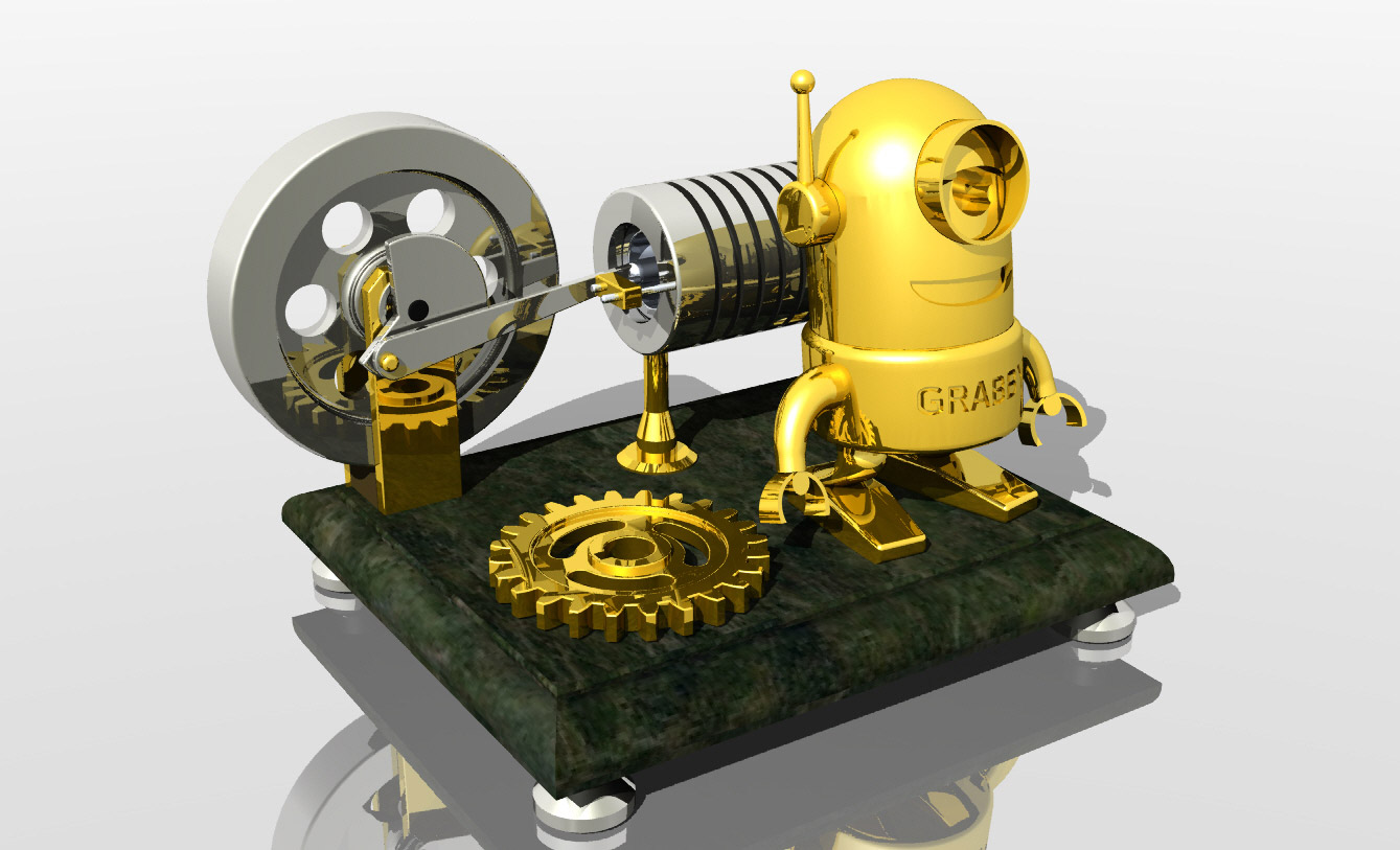 齿轮变速工具设计3d打印模型 免费下载