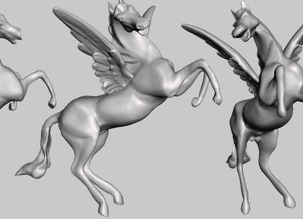 飞马模型3d打印模型 免费下载