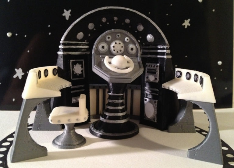 科控制室3d打印模型 免费下载