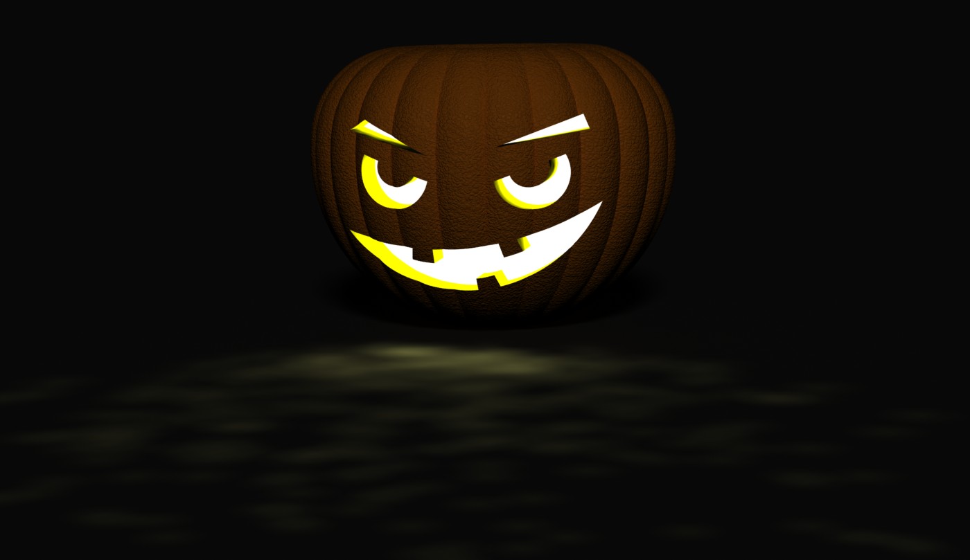 万圣节杰克3d打印模型 免费下载