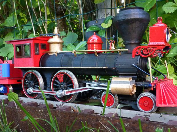 西方机车3d打印模型 免费下载