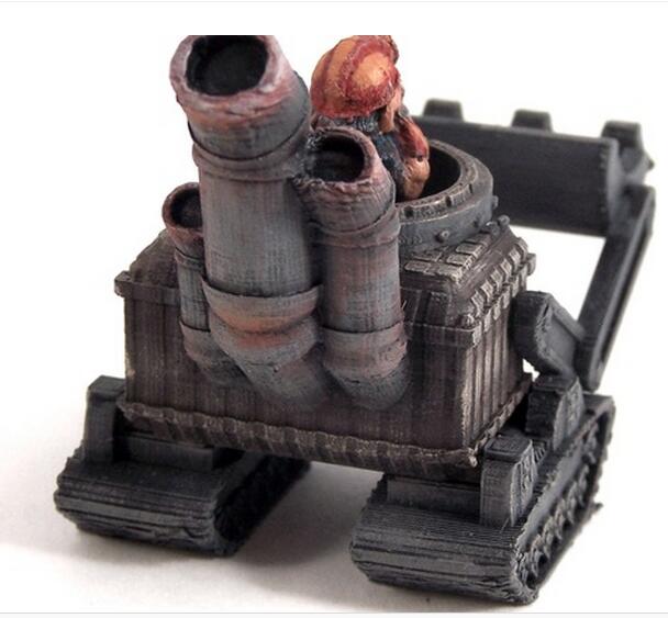 挖掘机3d打印模型 免费下载