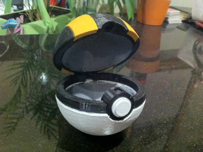 高级球-神奇宝贝3d打印模型 免费下载