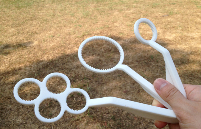 吹泡泡工具3d打印模型 免费下载