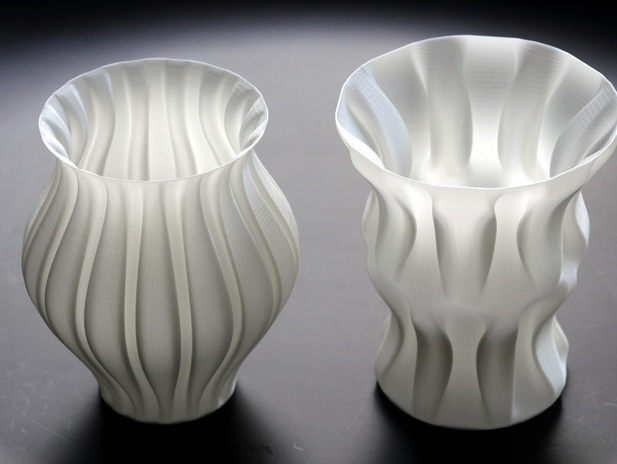 花样花瓶脚本集3d打印模型 免费下载