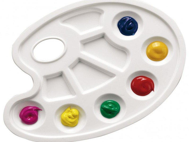 调色板3d打印模型 免费下载