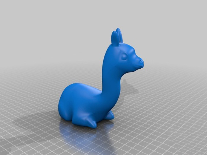 草泥马3d打印模型 免费下载