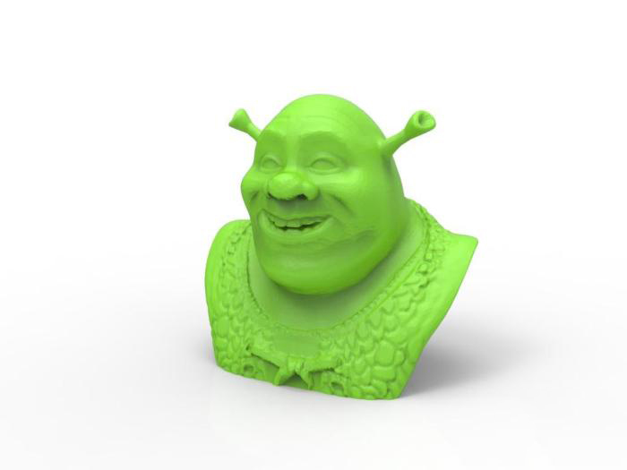 怪物史莱克3d打印模型 免费下载