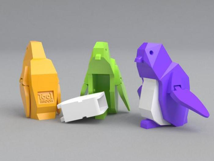 企鹅玩具3d打印模型 免费下载