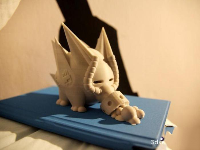 小毒怪3d打印模型 免费下载