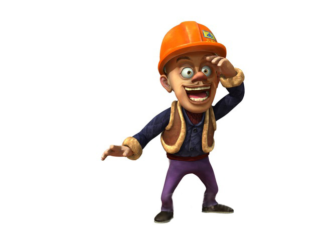 光头强3d打印模型 免费下载