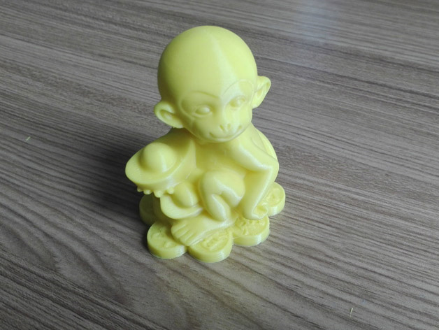 吉祥猴3d打印模型 免费下载