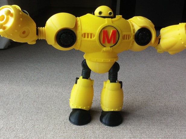 炫酷机器人3d打印模型 免费下载