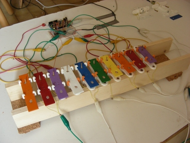 木琴装置3d打印模型 免费下载
