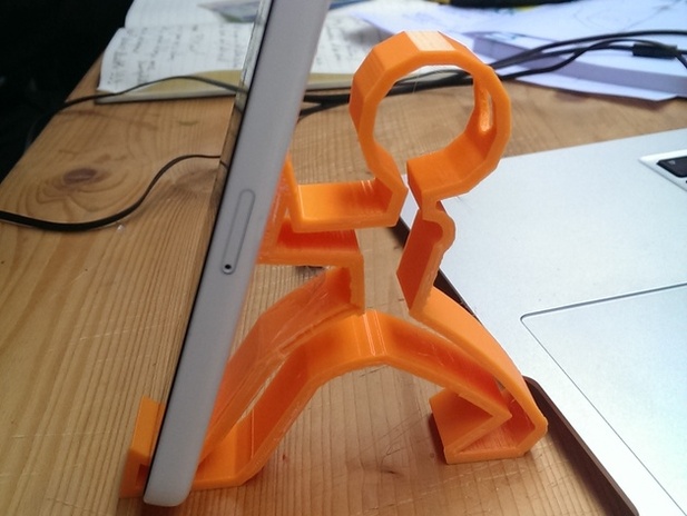 手机支架3d打印模型 免费下载