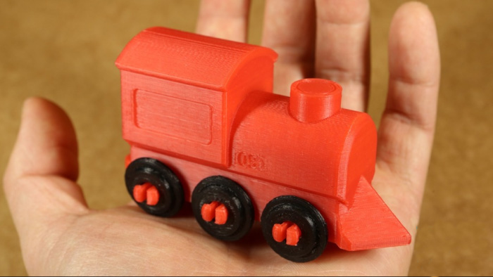 DIY火车3d打印模型 免费下载