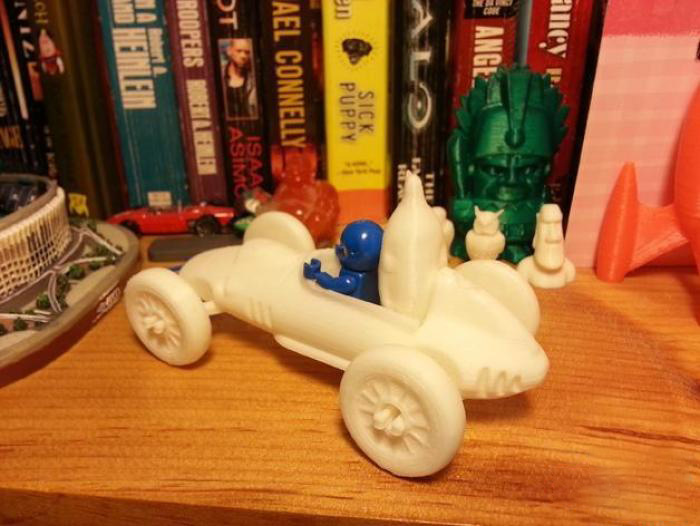 法拉利F1玩具3d打印模型 免费下载