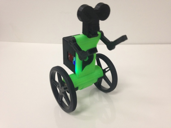 平衡车小人3d打印模型 免费下载