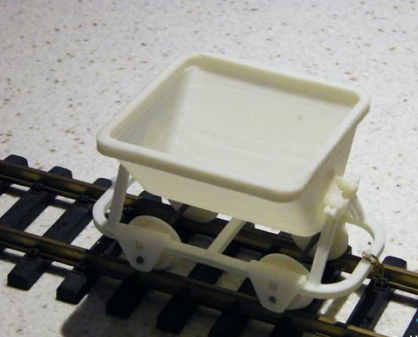 轨道小车3d打印模型 免费下载
