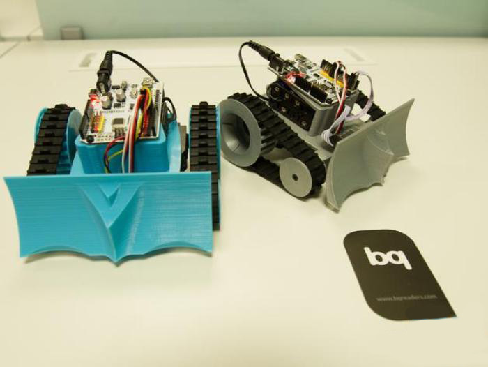 遥控推土车3d打印模型 免费下载