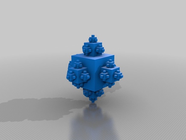 立方体组合3d打印模型 免费下载