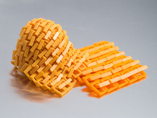 链甲3d打印模型 免费下载