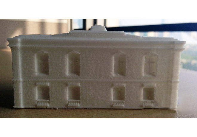 巴黎风建筑模型3d打印模型 免费下载