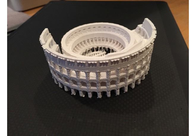 古罗马斗兽场3d打印模型 免费下载