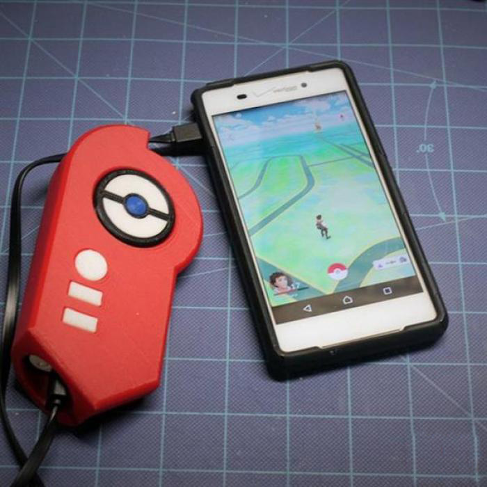 神奇宝贝专用智能手机盒3d打印模型 免费下载