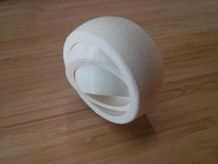 旋转环3d打印模型 免费下载