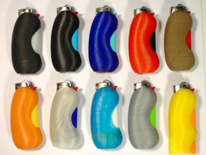 红豆打火机壳3d打印模型 免费下载