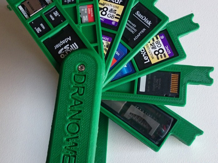 SD卡收集器3d打印模型 免费下载